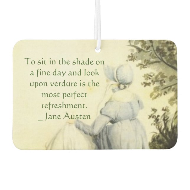 Ambientador Jane Austen's Portrait +quote (Anverso)