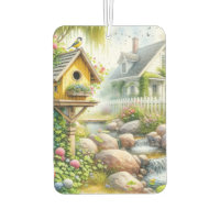 Jardín de Cabaña Caprichosa Casa para Pájaros Arro