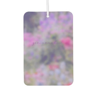 Ambientador Jardín de flores en plena floración rosa violeta p