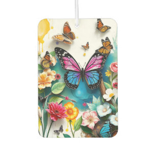 Ambientador Jardín de mariposas vibrante Diseño inspirado de