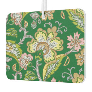 Ambientador Jardín de Paisley con bordado floral estilizado