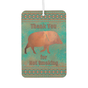 Ambientador Javelina Copper Teal Color Personalizado
