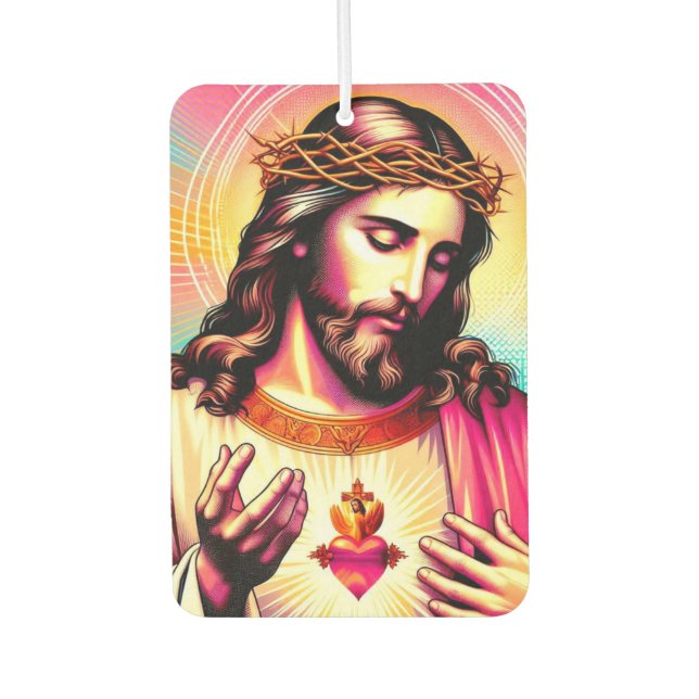 Ambientador ¡Jesús Air Freshener! (Anverso)