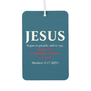 Ambientador Jesús Empezó A Predicar. Mateo 4:17
