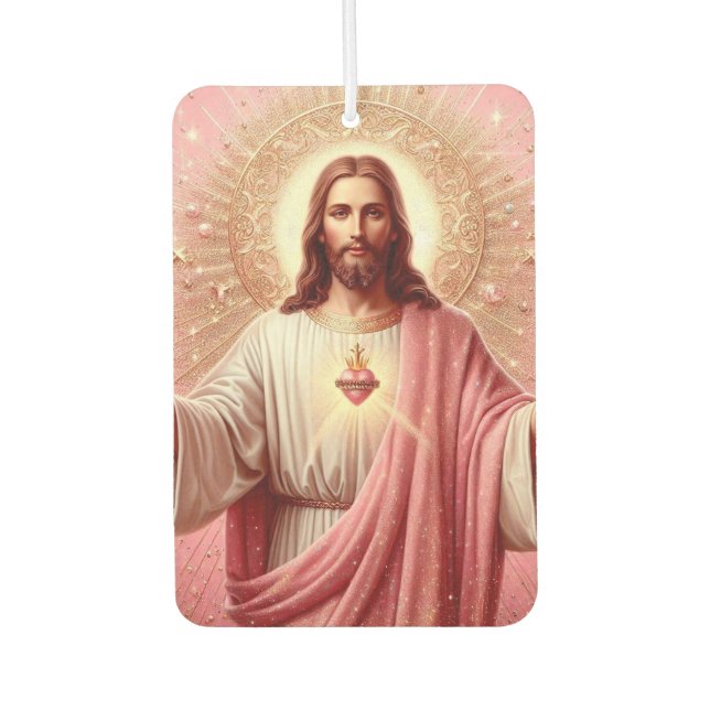 Ambientador ¡Jesús Rosa Air Freshener! (Anverso)