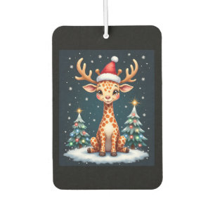 Ambientador Jirafa Reno Sombrero Santa Árbol de Navidad Divert