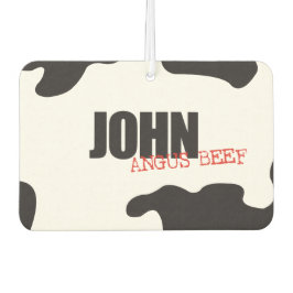 Ambientador John "Angus Beef" Trendy Air Freshener