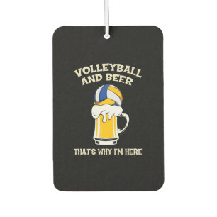 Ambientador Jugador de voleibol Voleibol Y Cerveza