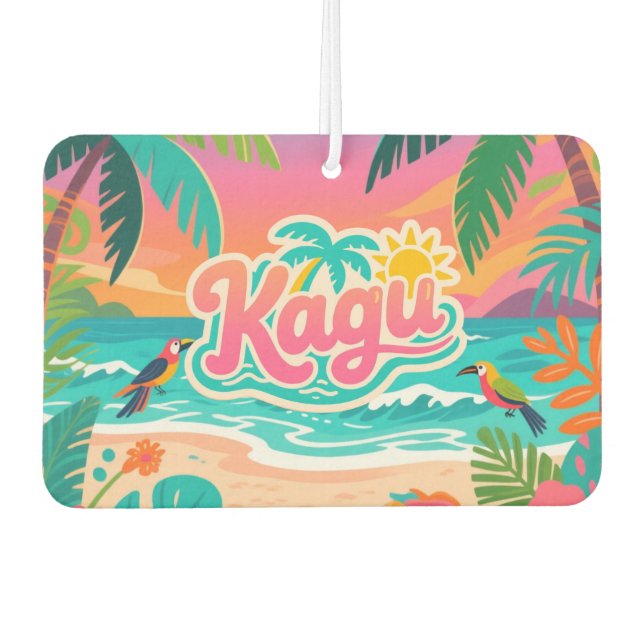 Ambientador Kagu Air Freshener (Anverso)