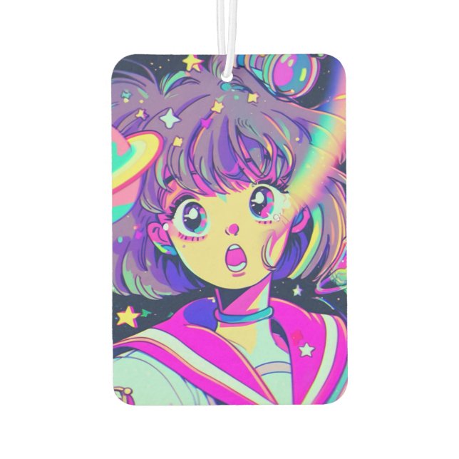 Ambientador Kawaii Anime Chica Air Freshener (Reverso)