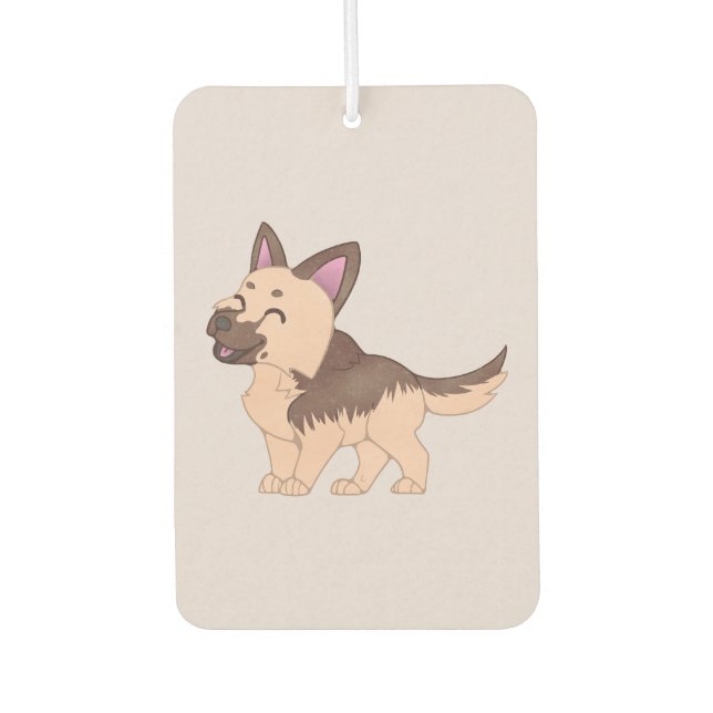 Ambientador Kawaii German Shepherd Dog (Anverso)