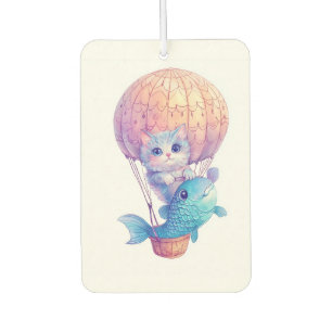 Ambientador Kitty Sky High: Aventura de gato caprichoso y lind