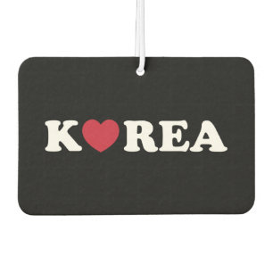 Ambientador Korea Love Heart Air Freshener