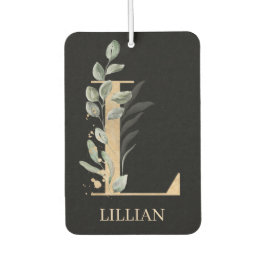 Ambientador L Monograma Floral Aire personalizado Freshener
