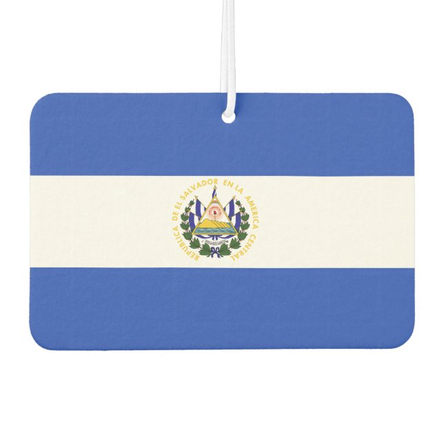 Ambientador La bandera de El Salvador (Anverso)