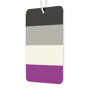 Ambientador La bandera del orgullo asexual de SlipperyJoe enfa