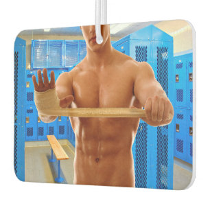 Ambientador La camisa sin musculoso hombre abs pecho sho de Sl