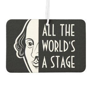 Ambientador La cita temática de Shakespeare All the World's A