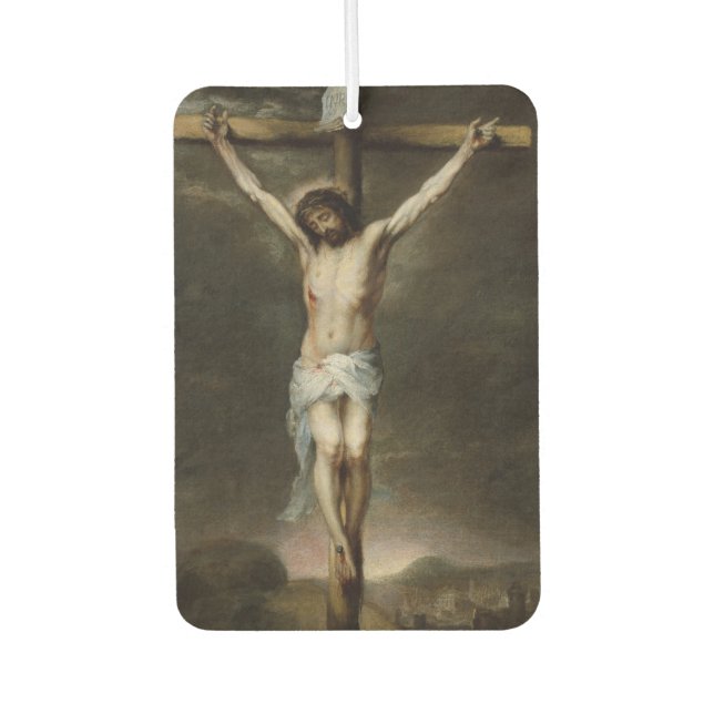 Ambientador La crucifixión de Jesús Air Freshener (Anverso)