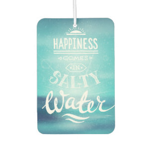 Ambientador La felicidad viene en agua salada