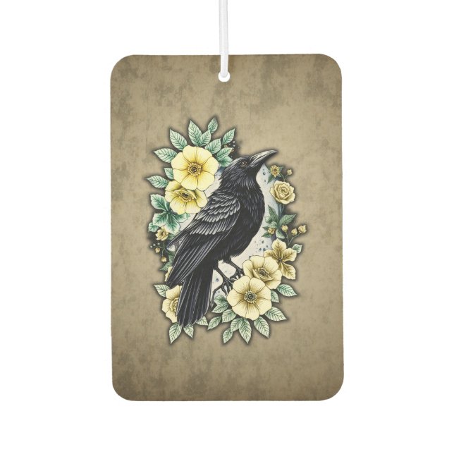 Ambientador La gracia y la elegancia del cuervo. (Anverso)