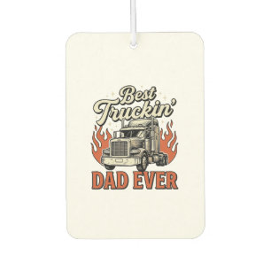 Ambientador La Mejor Camiseta de Papá Conduciento Camión Vinta