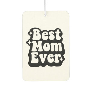 Ambientador La mejor mamá del mundo 1 Foto personalizada Retro