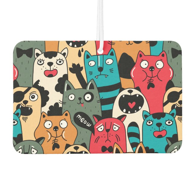 Ambientador La multitud de gatos (Anverso)