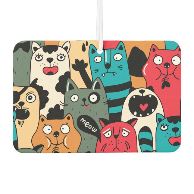 Ambientador La multitud de gatos (Anverso)