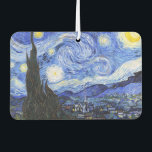 Ambientador La noche estrellada de Van Gogh<br><div class="desc">Pintura del óleo del maestro holandés Vincent Van Gogh (1853-1890) Probablemente su pintura más famosa, Van Gogh pintó "La noche estrellada" en 1889 de memoria mientras estaba en un asilo en Francia donde se registró para la depresión. La escena representa la vista desde la ventana de su habitación. En la...</div>