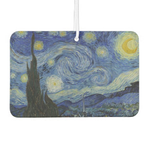 Ambientador La noche estrellada, pintura al óleo, Vincent Van 