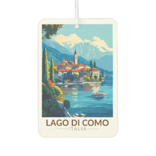 Ambientador Lago de Como Italia Lombardia Viaje Arte Vintage