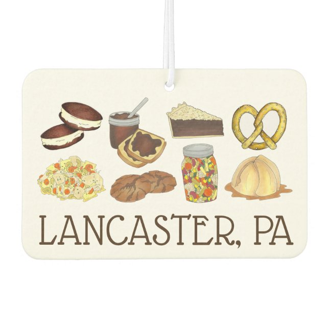Ambientador Lancaster, PA Pennsylvania Dutch Amish Foods (Anverso)