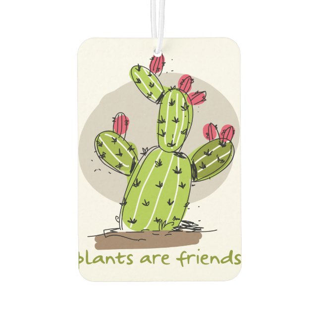 Ambientador Las plantas son amigos (Reverso)