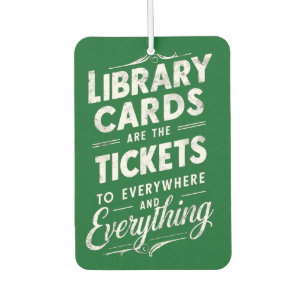 Ambientador Las Tarjetas De Biblioteca Son Los Billetes A Toda