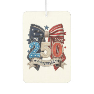 Ambientador Lazo de bandera americana 250 aniversario Patrióti
