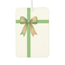 Ambientador Lazo de regalo elegante: diseño moderno de Navidad