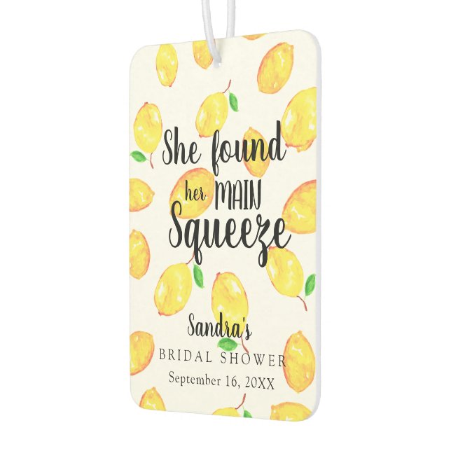 Ambientador Lemon British Shower Encontró su principal apretón (Izquierda)