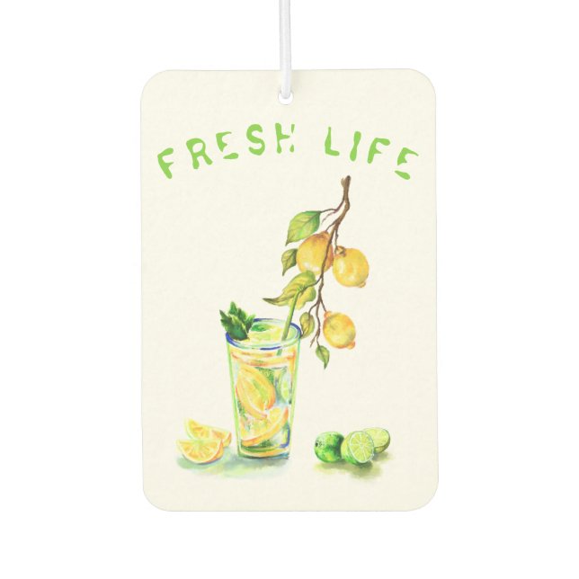Ambientador Lemon Juice Drink Lemons Air Freshener (Anverso)