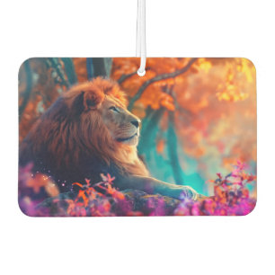 Ambientador León Regio en Diseño de Bosque Encantado