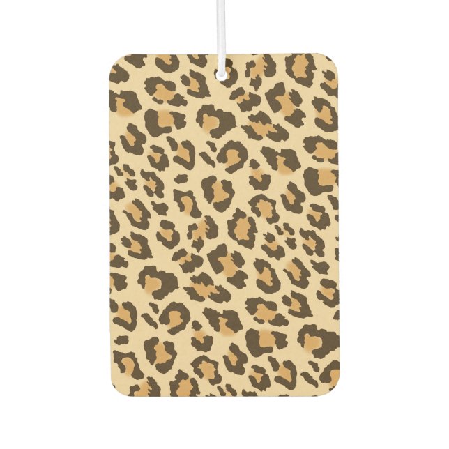 Ambientador Leopard Print Car Air Freshener (Anverso)