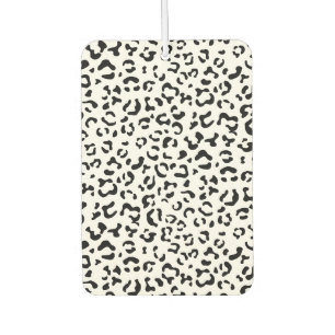 Ambientador Leopard Print, Leopard Spots, Negro Y Blanco