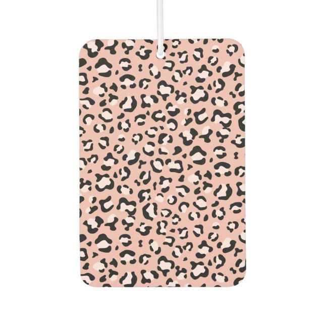 Ambientador Leopard Print, Leopard Spots, Pink Leopard (Anverso)