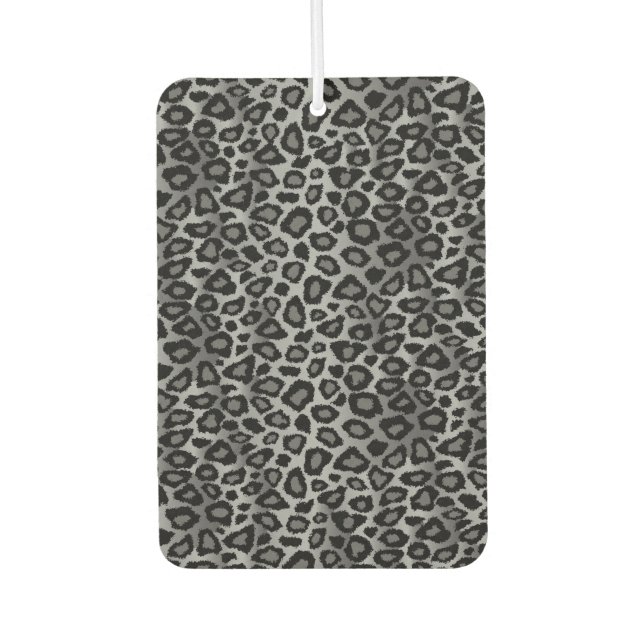 Ambientador Leopardo gris y negro (Anverso)