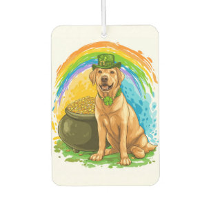 Ambientador Leprechaun Lab � Día de San Patricio Perro