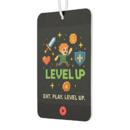 Ambientador Level Up Gamer Air Freshener – Pixel Retro Style