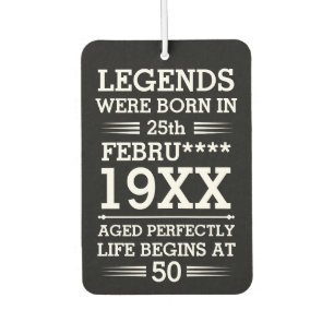 Ambientador Leyendas personalizados nacieron en la edad de mes