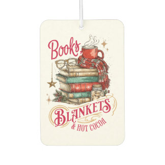 Ambientador Libros, mantas y chocolate caliente