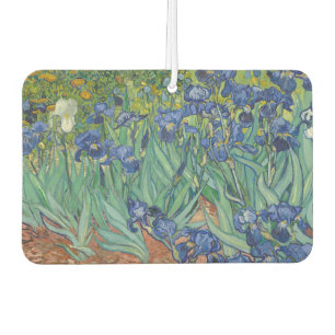 Ambientador Lirios, pintura al óleo floral, Vincent Van Gogh
