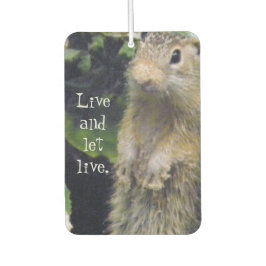 Ambientador Live & Let Live Chipmonk Air Freshener